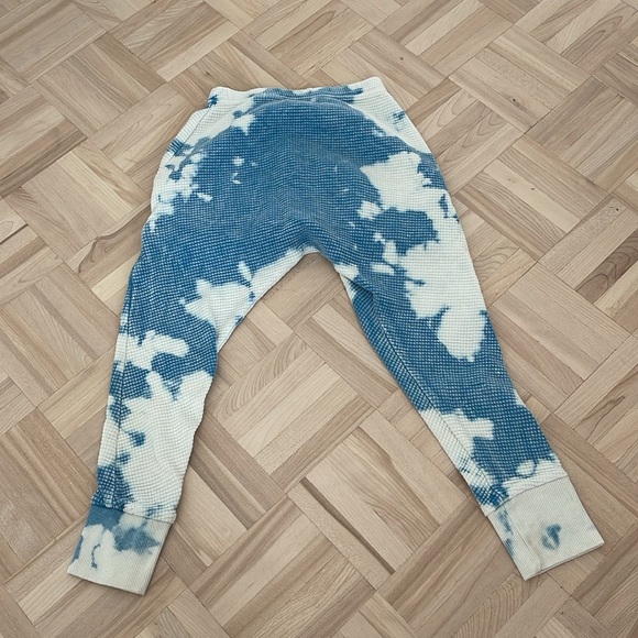 Tye die Waffle drop crotch joggers - Picture 4 of 6